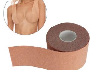 Boob Tape Breast Lifting Tape Invisible Bra 5 Meter – Brown