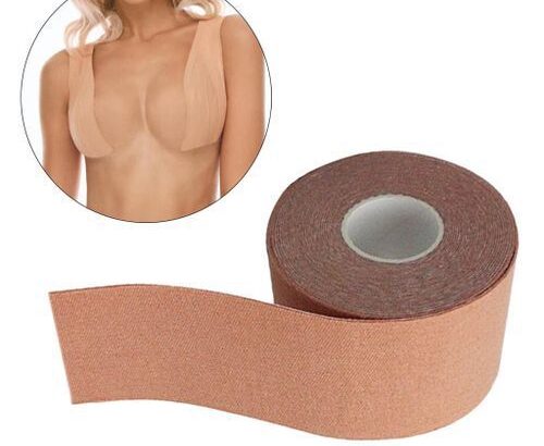 Boob Tape Breast Lifting Tape Invisible Bra 5 Meter – Brown