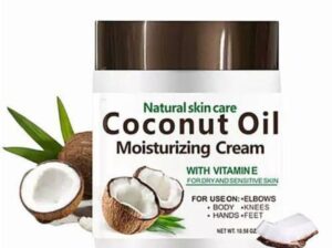 Natural Skin Care Natural Coconut Oil Moisturizing Cream With Vitamin E 300g