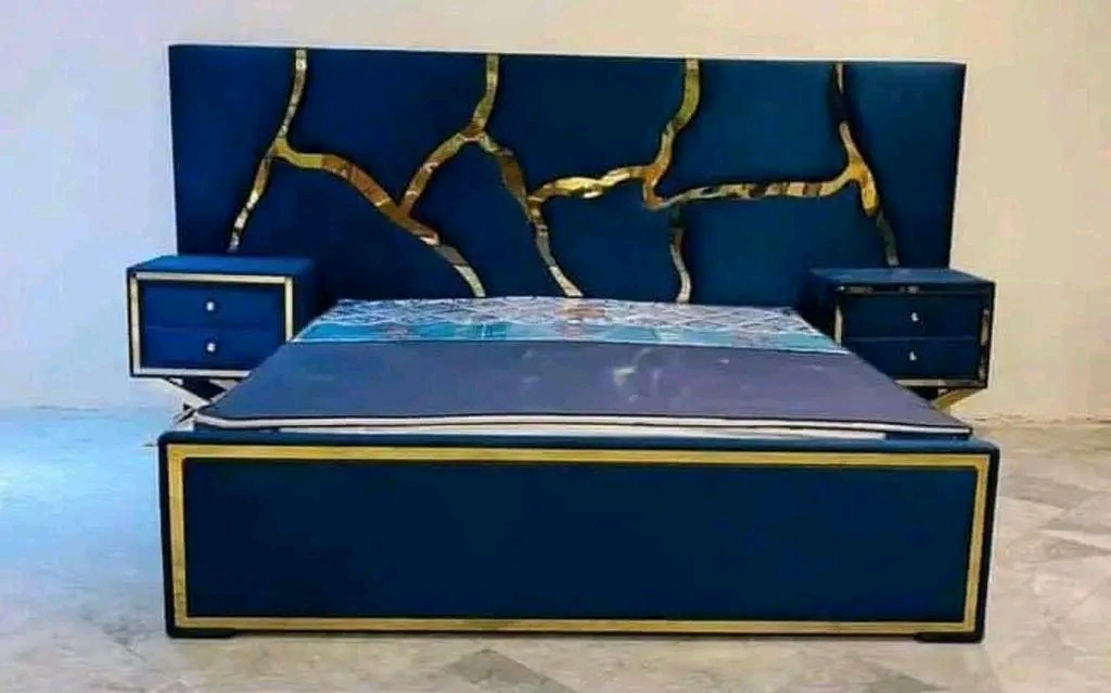 Blue bed 5×6