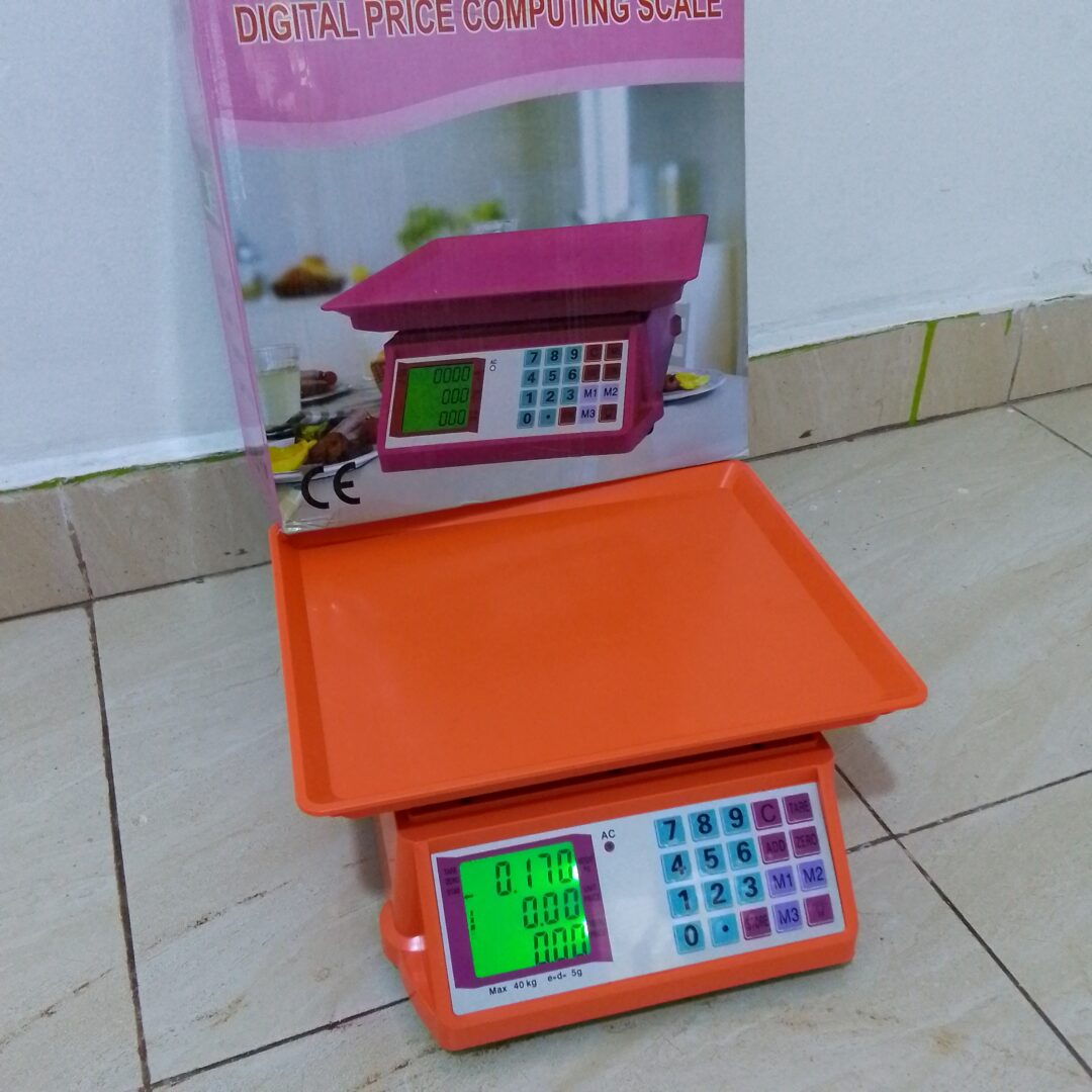 Portable electronic tabletop Weighing scales